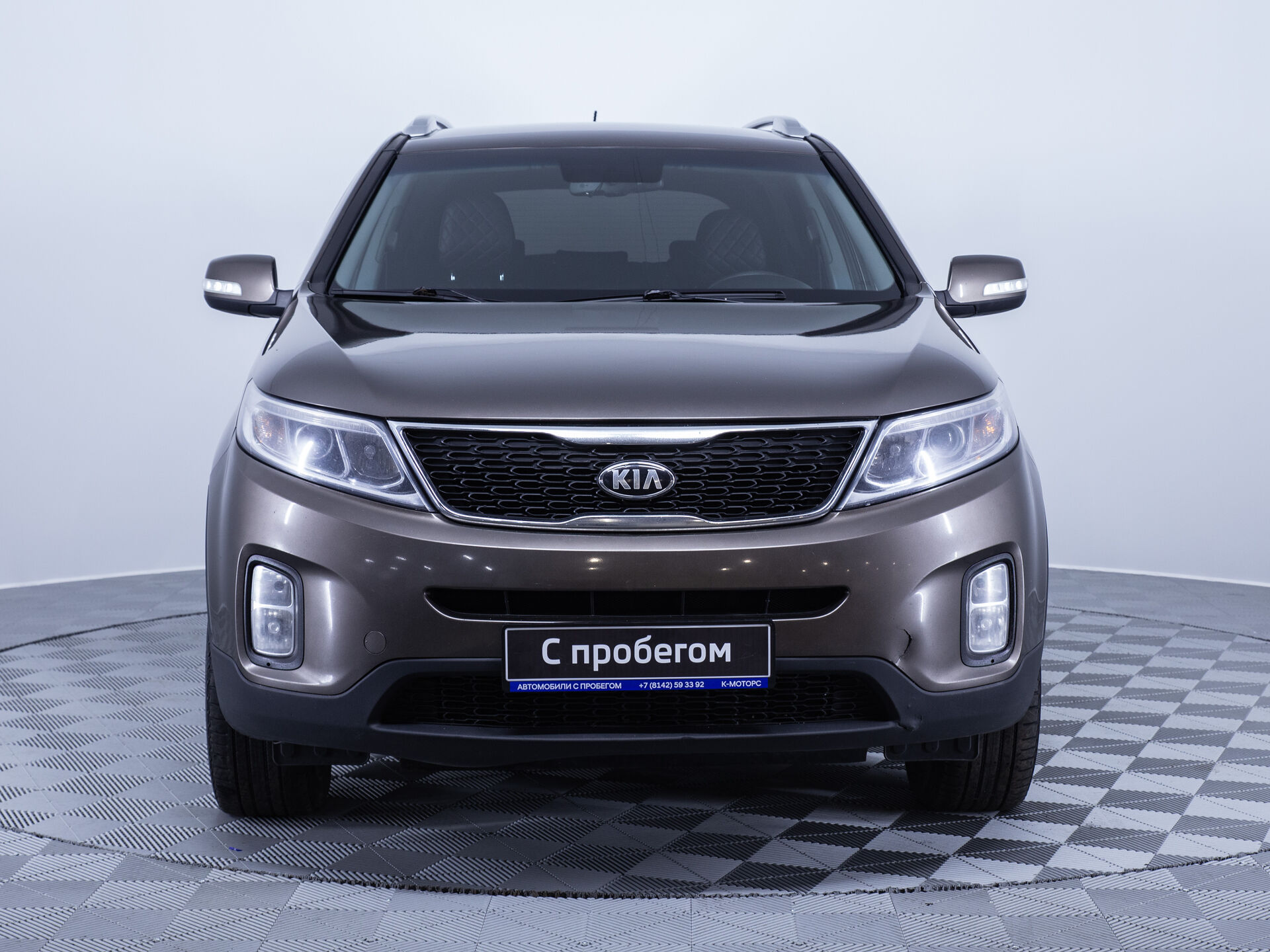 Купить Kia Sorento 2014 года (197 л. с.) коричневый с пробегом по цене  1890000 руб. | К-Моторс Петрозаводск