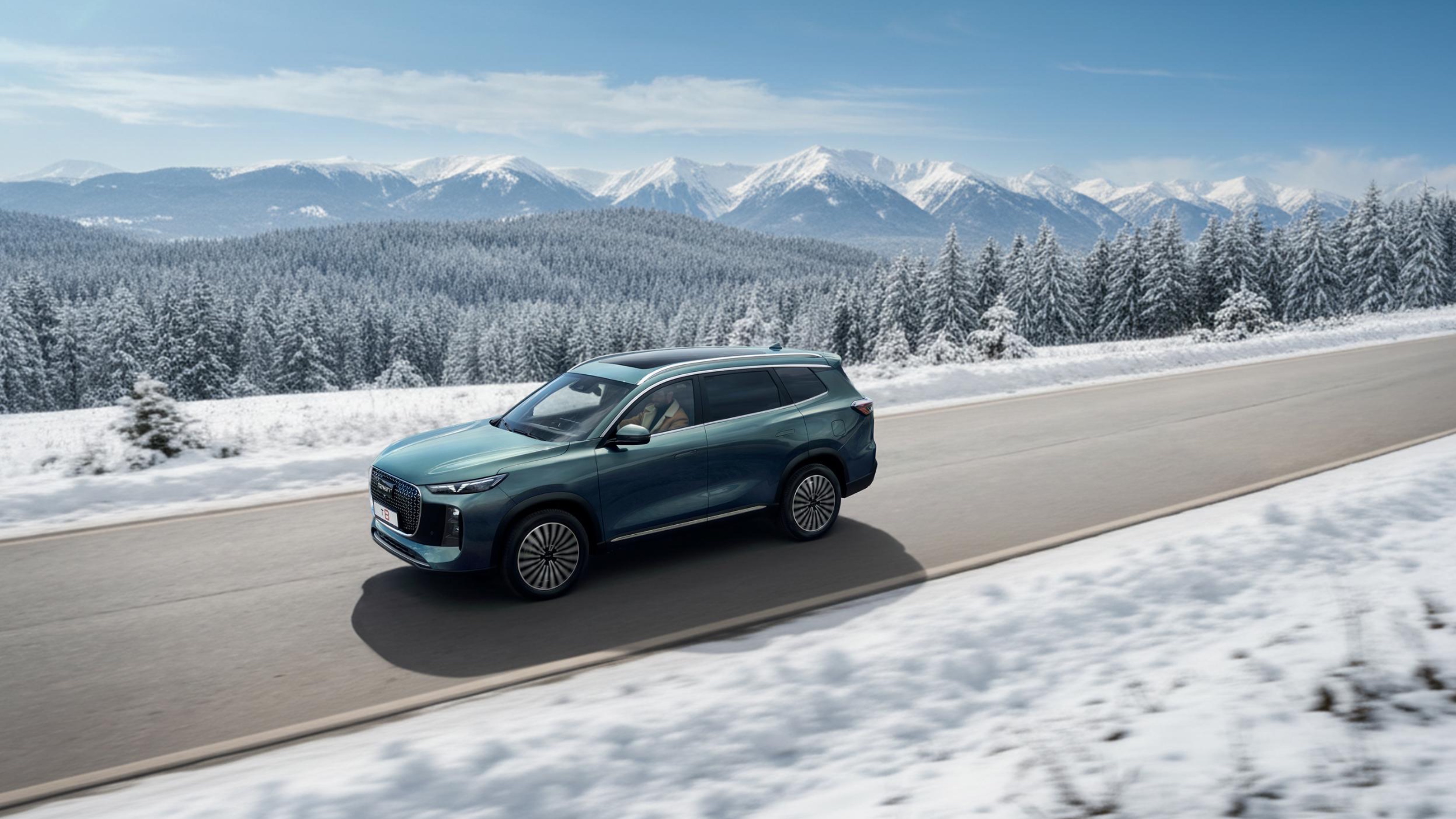 Новогодний розыгрыш в дилерском центре CHERY/TENET К-Моторс