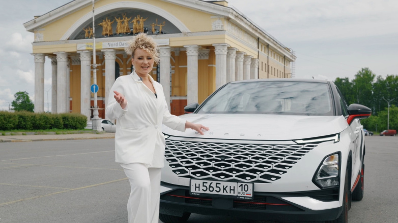 OMODA C5 AWD в руках настоящей SUPERWOMAN