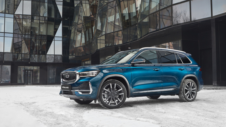 Компания Geely представила флагманский кроссовер Geely Monjaro