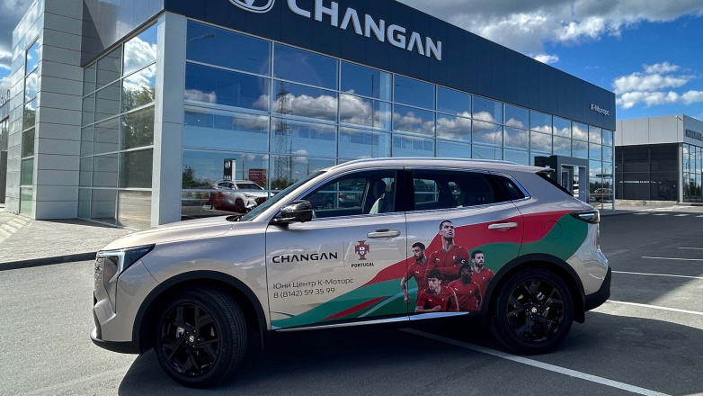 Болеем за Португалию вместе с Changan!