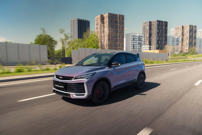Автомобили Geely снова первые!
