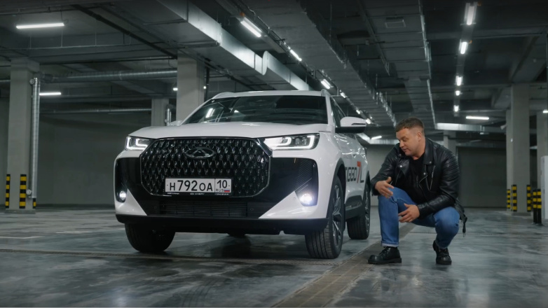 Видеообзор CHERY Tiggo 7L глазами шоумена из Карелии! 