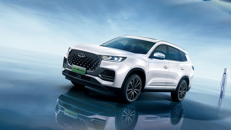 Компания CHERY планирует до конца весны представить гибридный кроссовер TIGGO 8 PRO e+