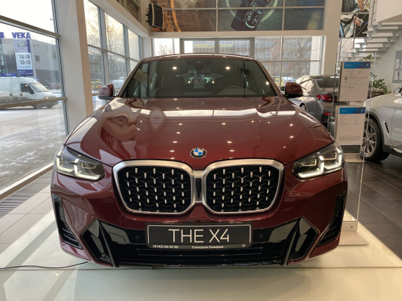 BMW X4 вид спереди