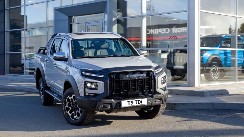 Встречайте! Новая дизельная версия пикапа JAC T9 в К-Моторс.
