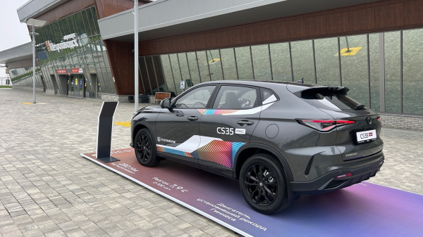 Changan CS35 MAX в аэропорту Петрозаводска